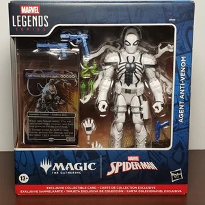 Figura y tarjeta Hasbro Marvel Legends Magic the Gathering Agent Anti-Venom 6" NUEVO - Imagen 1 de 8