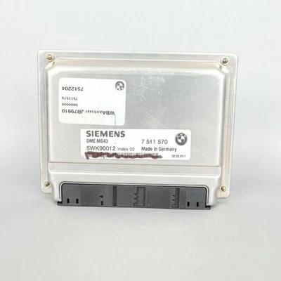 2001 BMW 330xi Engine Computer Module ECU ECM DME OEM Used - Image 1 of 4