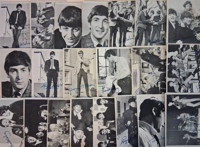 The Beatles O-Pee-Chee Canada 21 Trading Card Lot Series 1 & 2nd Damaged T.C.G. - Image 1 of 4