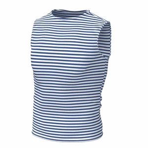 Tank Top ärmelloses Shirt Baumwolle hellblau Original Telnyashka 4XL Größe - Bild 1 von 7