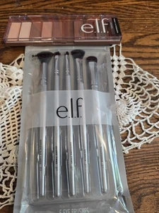 NEW E.L.F. Eye Brushes For Makeup And Perfect 10 Nude Mood Eye Shadow Makeup - Picture 1 of 8