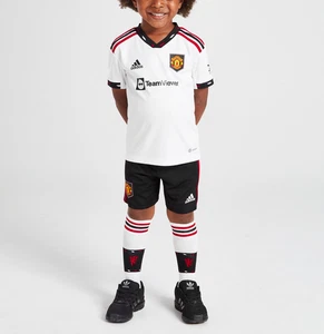 Adidas Niño Conjunto Deportivo Talla 4-5 Años 2022-2023 Utd Away Mini Kit H64051 - Imagen 1 de 7