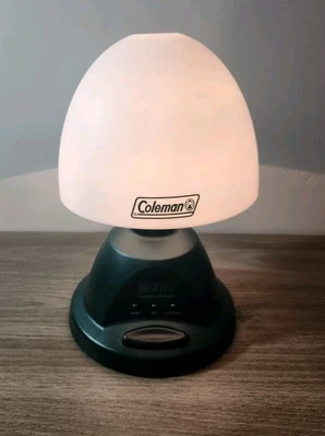 Винтажный 1999 12» Coleman Deluxe кемпинг стол фонарь часы и будильник 5372-700 - Изображение 1 из 4