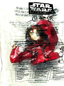 6.5" Tall STAR WARS EPI Queen Amidala Cup Topper (New w Sealed Baggie) (1999) - Picture 1 of 6