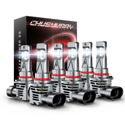 Para LEXUS LS400 1998-2000 6X 9005 9006 BOMBILLAS ANTINIEBLA DE FAROS Foto 1 de 4