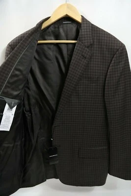 Chaqueta Blazer #232 Armani Emporio Armani Línea G Super 130 Cuadros Talla 44 R Foto 1 de 4