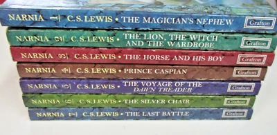 7 x C S Lewis - The Chronicles Of Narnia Book Set - 0261670468 - Image 1 of 4