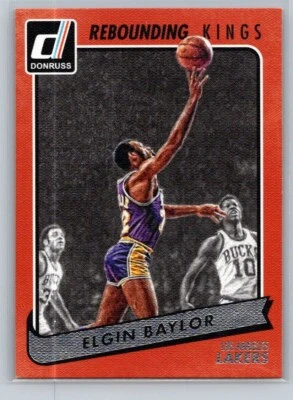 2015-16 Panini Donruss Rebounding Kings #27 Elgin Baylor Foto 1 de 2