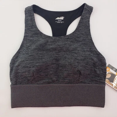 AVIA Womens Sports Bra Size M 8-10 Moisture Wicking Medium Support Stretch NWT - Image 1 of 4