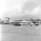 Wgaf, Hfb 320 Hansa Jet, 16+06 At Heathrow, 24 Apr 1970 - Large B&W Neg_9277