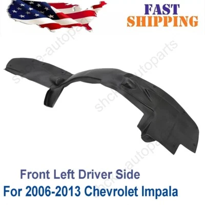 Front Left Inner Fender Liner Fits 2006-2013 Chevrolet Impala 10333703 GM1250122 Foto 1 de 4