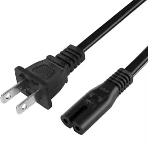 5 ft AC Power Cord Replacement for Multiple Gaming Devices - A0031 - Picture 1 of 6