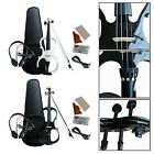 Electric Violin 4/4 with Carrying Case and Accessories Silent Electric Violin