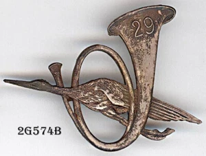 2G574b - INFANTERIE - 29e B.C.P - Picture 1 of 2
