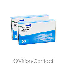 SofLens 59 2 x 6 sphärische Kontaktlinsen Monatslinsen von Bausch + Lomb