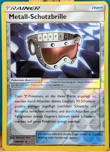 POKEMON - Teams son Trumpf - Gafas de protección de metal - 148/181 - REVERSE - alemán - Imagen 1 de 1