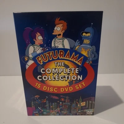 FUTURAMA – THE COMPLETE COLLECTION DVD 15 DISK SET REGION 4 SEASON 1-4 - Image 1 of 4