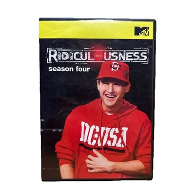 Ridiculousness MTV Show Season 4 (3 Disc DVD Set) Widescreen Rob Dyrdek Rare  - Image 1 of 4