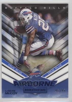 2017 Panini Rookies & Stars Airborne True Blue /49 LeSean McCoy #17 - Image 1 of 2