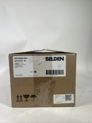 Conector Belden AX105202-B25 LC MM, OM3-OM4, AQUA (LOTE de 20) Foto 1 de 4