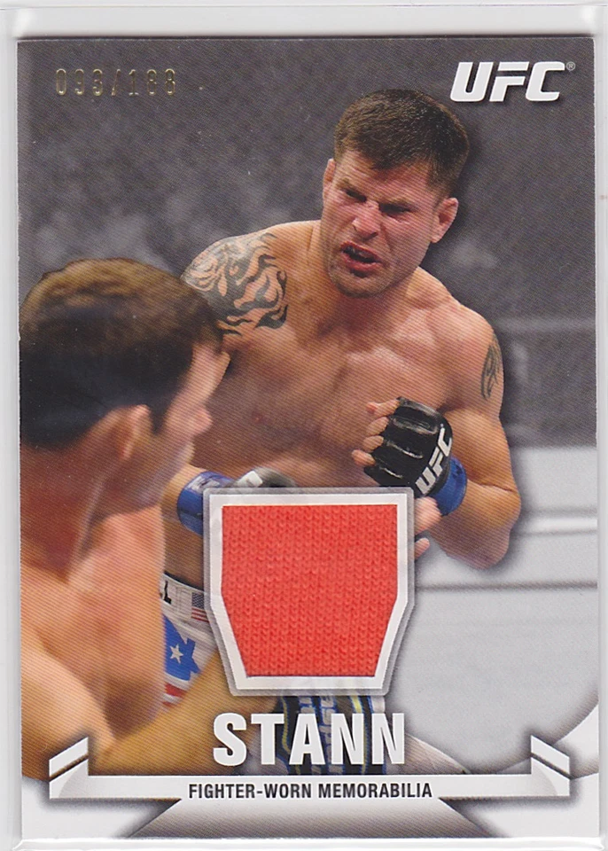 2013 Topps UFC Knockout Fighter Relics #KRBS Brian Stann 093/188 - Image 1 of 1