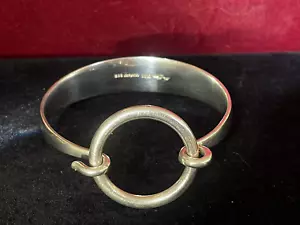 BRAZALETE HANSEN ESTERLINA HECHO EN DINAMARCA diseñado BENT GABRIELSEN VINTAGE - Imagen 1 de 18