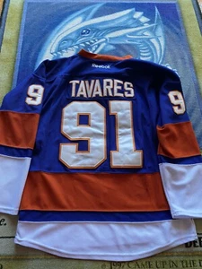 John Tavares New York Islanders Hockey Reebok Mens 50 XL Blue Jersey Stitched - Picture 1 of 9