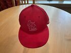 New Era 59 Fifty Hat - St. Louis Cardinals - Size 7 - Damage To Mlb Logo On Back