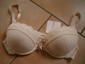 Pleasure State Dessous wattierter BH "Frou Frou" sexy Bra mit Spitze gr.80 D - Bild 1 von 4