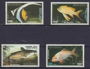 SENEGAL 1988 PESCE MHI SC# 762 765 - Foto 1 di 6