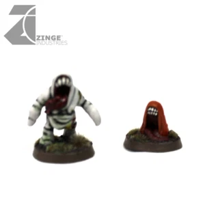 Nuevas miniaturas Zinge Industries 2 monstruos mutantes vómitos y náuseas S-BHM01 - Imagen 1 de 5