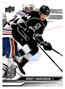 2023-24 Upper Deck UD Series 1  -86 Mikey Anderson - Los Angeles Kings