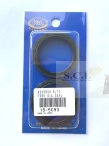 HONDA CR125R CR250R CR500R YAMAHA FJR1300 FZ1 R1 R6 WR250 YZ250 YZ125 FORK SEALS - Picture 1 of 7