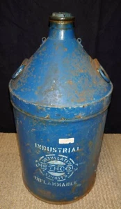 Vintage "Methcol" Industrial Metal Can Paraffin / Methalated Spirits Can - Picture 1 of 9