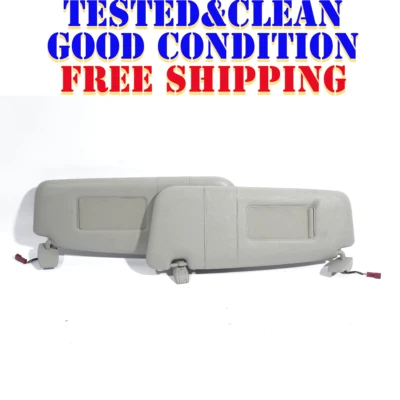 08 09 10 BMW 528Xi 528i E60 SUN VISOR LEFT & RIGHT OEM - Image 1 of 4