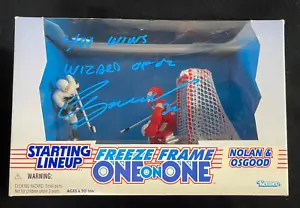 Chris Osgood Signed Inscribed Detroit Red Wings Starting Lineup Figure 3 JSA COA - Picture 1 of 6
