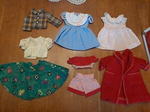 Vintage Doll Dress  and clothes For 12" to 15"  Doll Good Condition read descrip