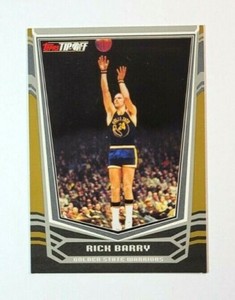 Rick Barry 2008-09 Topps Tip-Off Gold /99