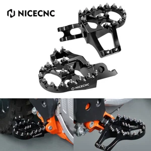 CNC Extender Fußrasten Fußstützen Für Honda CRF250R 2004-2024 CR250R 2002-2007 - Picture 1 of 11