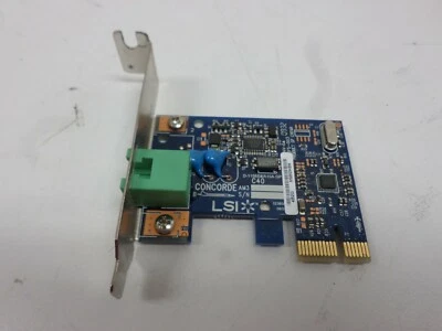 Anatel HP Concorde PCIe x1 56Kbps Data Fax Modem Card D-1156E 503094-001 - Image 1 of 4