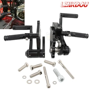 Controles delanteros estriberas palancas para Harley Softail FXST Fat Boy FLST 2000-2017 - Imagen 1 de 11