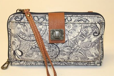 Sakroots by The Sak Artist Circle Large Smartphone Wallet NWD Wristlet ZipAround - Image 1 of 4