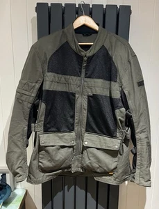 Merlin Mahala D3O Raid Explorer Olive Black Motorcycle Jacket New XXL - Picture 1 of 12