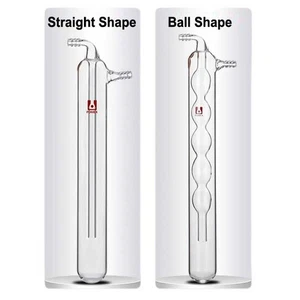 Straight Ball Cold Trap Borosilicate Lab Supply Thickened Hydrazine Capture au - Picture 1 of 9