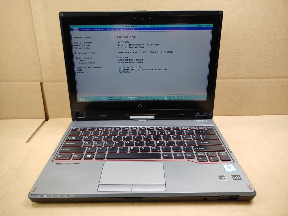 Fujitsu 8 GB RAM PC Laptops & Netbooks 256 GB SSD Capacity Fujitsu 8 GB RAM PC Laptops & Netbooks 256 GB SSD Capacity