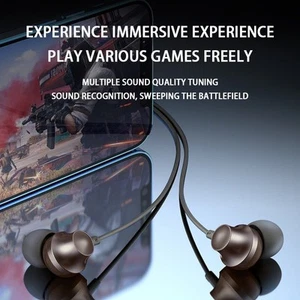 3.5mm Wired Earphones - Lightweight Stereo Sound for iPhone & Android Samsung - Zdjęcie 1 z 6