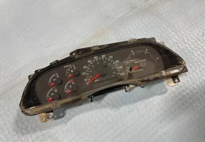 1999-2001 Ford F250 F350 F450 F550 Super Duty Diesel Speedometer Cluster MPH Oem Foto 1 de 4