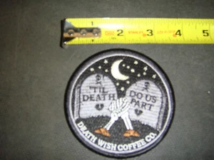 Parche Death Wish Coffee Company Till Death Do Us Part Edición Limitada 3" - Imagen 1 de 1