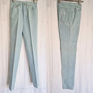 Vos Jeans Jeans Stonewash Blue Lightweight Cotton -W27 L34- Vintage 1980s CZ33 - Picture 1 of 18