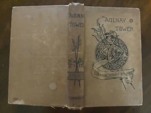 Aulnay Tower by Blanche Willis Howard - Decorated Hardcover 1985 - Picture 1 of 12